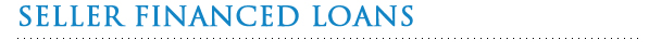 Seller Financed Loans